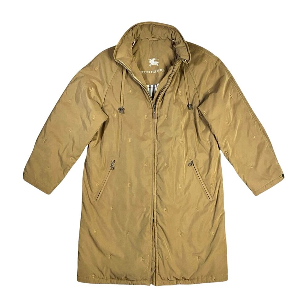 Vintage Burberry Tokyo Monogram Puffer Jacket - L